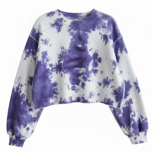 Custom Printed Women's Polyester/Cotton Fleece Hooded Sweatshirts Autumn/Winter Eco-Friendly Breathable Quick Dry - Product Image 1