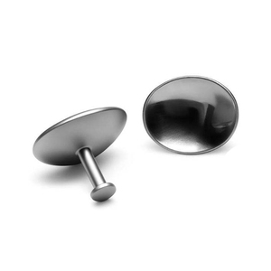 แผ่นปิดตาสแตนเลสทนทานสำหรับป้องกันอาการบาดเจ็บที่ดวงตา แผ่นปิดตาเกรดทางการแพทย์แบบใช้ซ้ำได้สำหรับการผ่าตัดและการฟื้นฟู - Product Image 3