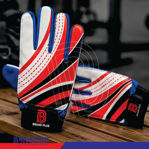 Gants de gardien de but Brand Plus en PVC, respirants, antidérapants, fermeture Velcro, doigts entièrement imprimés, légers, unisexes - Product Image 6