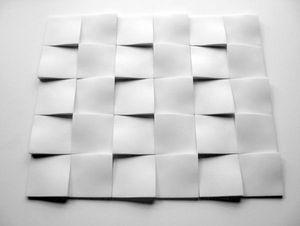 Carrelage en mosaïque de marbre blanc en forme de dôme carré, épaisseur 15 mm, résistant à l'eau, écologique, garantie 5 ans, intérieur moderne, 300x300 mm - Product Image 2