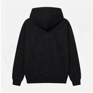 เสื้อฮู้ดซิปผู้ชายสีดำทรงปกติ ผ้าฝ้ายเฟรนช์เทอร์รี่ สวมใส่สบายๆ สำหรับฤดูใบไม้ร่วง ยี่ห้อ North Approach - Product Image 2