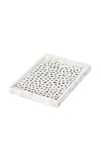 Elegante bandeja de incrustaciones de fregona hecha a mano, solución de servicio elegante para cocina, sala de estar y decoración de mesa de comedor de Hotel - Product Image 3