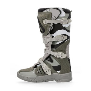Wholesale Premium Motorcycle Racing Boots <b>Men</b> <b>Waterproof</b> Breathable Durable Motocross Riding <b>Shoes</b> Customizable Color Logo All - Product Image 3