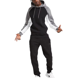 ชุดวอร์มผู้ชายทรงขาบาน สีพื้น โลโก้สั่งทำได้ ระบายอากาศได้ดี ผลิตจากผ้าฝ้าย 100% พร้อมลายสกรีนพิมพ์ลายซ้อนกัน - Product Image 1