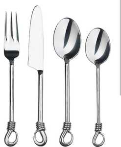 High Quality Cutlery <b>Flatware</b> <b>Set</b> with Stainless Steel Metal Polish Finished Luxury Designed Cutlery <b>Flatware</b> <b>Sets</b> - Product Image 3