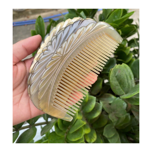 Peine de Cuerno de Búfalo, Proveedor Mayorista, Peine de Masaje Capilar Hecho a Mano, Precio de Fábrica - Product Image 1