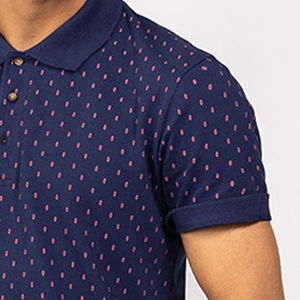 Polo pour homme à séchage rapide, respirant, manches courtes, couleur personnalisée, vêtements décontractés, grande taille, logo personnalisé, fabricant OEM - Product Image 3