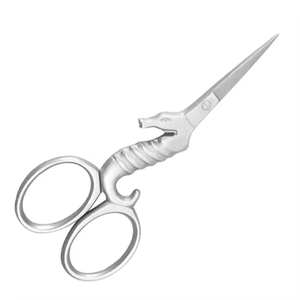 Cuticle Nail Scissors Straight Sharp Stainless Steel Adjustable Washable Multi Color <b>Paper</b> Coated Manicure Pedicure Nail Care - Product Image 5