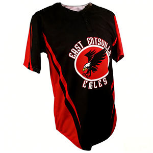 Maillot de baseball personnalisé à transfert thermique 100 % polyester, respirant, anti-humidité, protection UV, fabricant de vêtements de sport OEM - Product Image 5