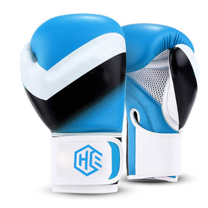 Gants de boxe en cuir haut de gamme avec poignées, gants d'entraînement de boxe de haute qualité en gros - Product Image 1
