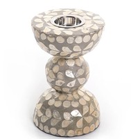 Porte-encens en résine incrustée de nacre, style arabe du Moyen-Orient, écologique, pour aromathérapie, religieux, pour Ramadan, l'Aïd, les mariages et les fêtes, Nouveauté