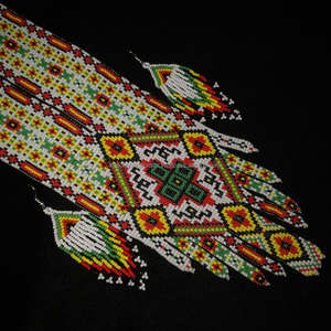 Collar de cuentas de cristal hecho a mano de estilo elegante Detalles Premium para fiestas Festivales Bodas y salidas Casuales - Product Image 2