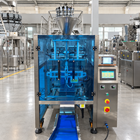 Machine d'emballage automatique à double tête linéaire pour le conditionnement de riz, de café, de poudre et de grains