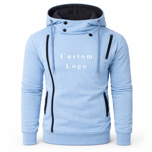 Sweat-shirt à capuche personnalisé pour homme, finition délavée vintage, couleur unie, streetwear décontracté d'hiver, vente en gros, fabricant OEM - Product Image 2