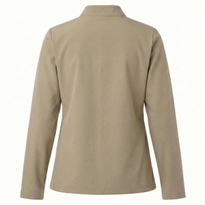 Blouson de travail athlétique personnalisable, prix de gros, fermeture éclair frontale, poches plaquées superposées, uniforme extensible, blousons de travail sur mesure - Product Image 3