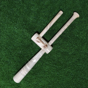 Trqsons TB-DH-01 Batte de baseball en bois à double poignée personnalisable avec plusieurs couleurs pour un entraînement optimal au swing - Product Image 3