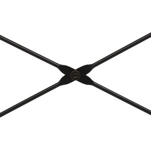 Estantería moderna de 2 niveles Estantería de madera estrecha con diseño industrial para almacenamiento de libros en la sala de estar - Product Image 1