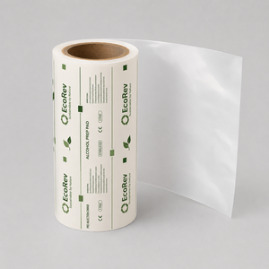 Tampon de préparation en aluminium découpé à la forme, de qualité alimentaire supérieure, pour alcool, emballage durable en feuille métallique - Product Image 2