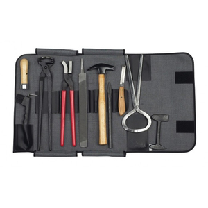 Kit d'outils de ferrage multi-usages pour le soin des sabots de cheval, avec couteau, râpe, marteau et pince à clous, pour usage vétérinaire - Product Image 5