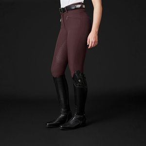 High Quality 4-way Stretch Horse Riding Breeches <b>Leggings</b> Tights <b>Equestrian</b> Wear Pants on Technical Fabric with Soft Feel - Product Image 2