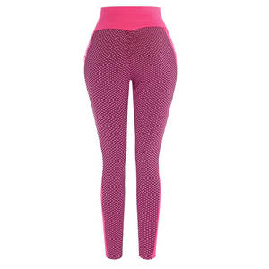 Leggings de sport confortables pour femmes, taille haute, longueur intégrale, imprimé numérique camouflage, extensibles, tricotés en spandex et polyester - Product Image 1