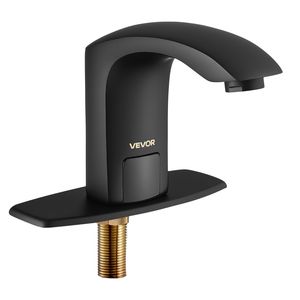 Rubinetto Automatico per Lavabo Bagno con Sensore di Movimento, Senza Contatto, Regolabile, a Batteria, con Copertura per Foro del Rubinetto del WC - Product Image 1