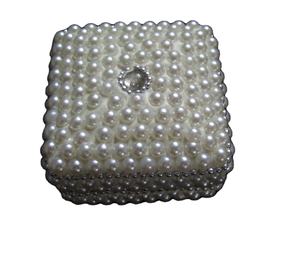 Square Shape Pearl Lac Boxes Luxury Mini Gift Case <b>for</b> Earrings <b>Rings</b> Custom Jewelry Box Packaging Handmade <b>Crafts</b> Gift - Product Image 1