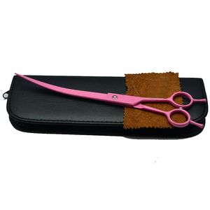 Tijeras de Peluquería de Acero Inoxidable, Cuchillas Afiladas, Tijeras para Cortar el Cabello, Mango Largo, Tijeras de Barbería para Salón, para Diestros, Profesionales - Product Image 1