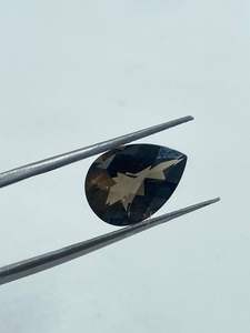 Cuarzo Ahumado Natural en Forma de Pera de 9.09 Quilates, 10x14MM, Color Marrón Ahumado de Alta Calidad para Joyería - Product Image 6