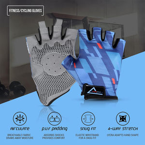 Guantes de Gimnasio de Alta Calidad, Ligeros, con Protección Completa de la Palma, Cierre de Cordones, para Levantamiento de Pesas, para Hombres y Mujeres, Fitness - Product Image 5
