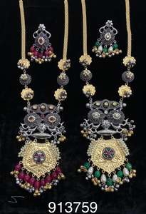 Coin Tassel Afghani collar largo pendientes conjuntos de joyería para mujer último diseño boda fiesta desgaste conjuntos de joyería para damas - Product Image 4