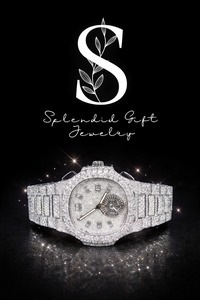 Montres Hip Hop de Luxe Entièrement Serties de Diamants Moissanite VVS, Mouvement Automatique, Fabriquées à la Main - Product Image 4