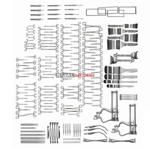 Juego Completo de Instrumentos Quirúrgicos para Laparotomía Abdominal, Kit de Instrumentos Médicos Quirúrgicos de Acero Inoxidable Alemán Reutilizable para Cirugía General - Product Image 5