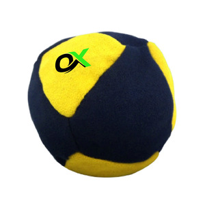 Oxva Industries Custom Logo <b>Hacky</b> <b>Sack</b> Footbags Unisex Soft Toy Made of Synthetic Suede Filled with Plastic Pellets - Product Image 1