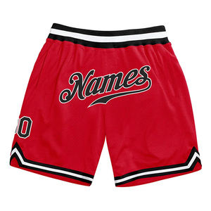 Pantalones Cortos de Baloncesto de Malla para Hombre, Casuales, Sólidos, con Bordado Personalizado, Ligeros, 100% Poliéster, de Secado Rápido, Transpirables y Ecológicos - Product Image 3