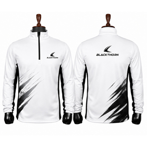 Wholesale Custom Logo Front Quarter-Zip Hooded Sport <b>Jacket</b> <b>Lightweight</b> - Product Image 2