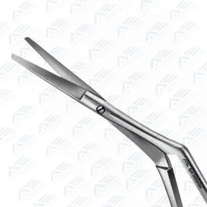 Ciseaux nasaux ORL en acier inoxydable de qualité supérieure, instruments chirurgicaux, procédures médicales manuelles, instrument médical - Product Image 5