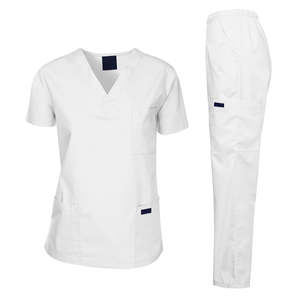 Wholesale Nursing Uniform <b>Sets</b> Hospital Uniform for Unisex Medical Nurse Scrubs <b>Doctor</b> Nurse Women Scrub <b>Set</b> Woven for Women - Product Image 1