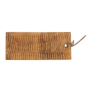 Planche à découper en bois naturel durable pour la cuisine, présentoir de comptoir, taille personnalisée et épaisse, antidérapante et de qualité supérieure - Product Image 1