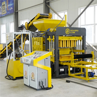 Machine de fabrication de briques QT4-16 Blocs de pavés Machines de fabrication de briques à Dubaï Faire de la machine de pompe béton en béton plein creux Global