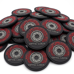 Venta al por mayor de insignias de circuito impreso de PVC con overclocking de núcleo, emblemas redondos de silicona para ropa tecnológica, directamente de fábrica - Product Image 2