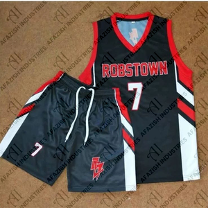 ROBSTOWN Vêtements de basket-ball pour jeunes Vêtements de sport respirants personnalisés Option de vente en gros bon marché pour les équipes - Product Image 2