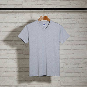 Men's <b>Customised</b> Logo Twill Stand Collar ODM T-Shirts with Custom Branding for Summer - Product Image 6