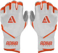Guantes de Bateo de Cuero Adiha Impex, Colores y Tallas Personalizables, Cierre de Velcro Transpirable, Unisex para Adultos, Duraderos
