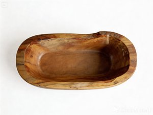 Offre Spéciale : Meuble de Salle de Bain/Cuisine Oval Moderne Classique en Bois de Suar Entier, Fabriqué en Indonésie, Sans Résine, Écologique, Non Fini - Product Image 6