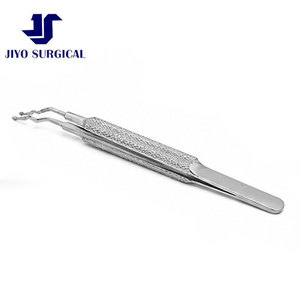 Divisor de núcleo Koch-Salz de acción cruzada, instrumento quirúrgico oftálmico con ejes angulados y mango redondo - Product Image 2