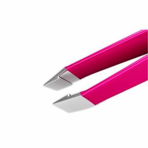 Pinzas Profesionales UBI Hechas a Mano de Acero Inoxidable Reutilizables para Cejas, Punta Inclinada, Peine Integrado de Precisión, Herramienta de Aseo Duradera - Product Image 3