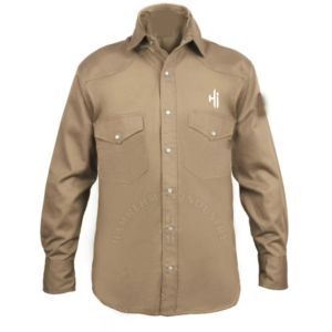 Men's Workwear Flame Retardant <b>Welding</b> <b>Shirt</b> High Quality 100% Cotton <b>Welding</b> Works <b>Shirt</b> For Sale Blue Color - Product Image 4