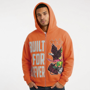 Sudaderas con capucha impresas de calidad profesional para hombre, sudaderas de algodón de secado rápido, personalizadas. - Product Image 3