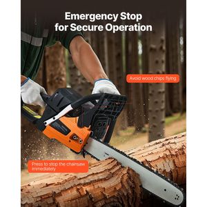 Motosega a Benzina da 20 Pollici, 62 Cc, 3.8 HP, Doppia Potenza con Impugnatura Antiscivolo - Product Image 5